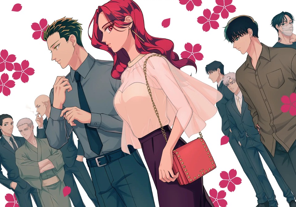 The main couple of Yakuza Fiancé