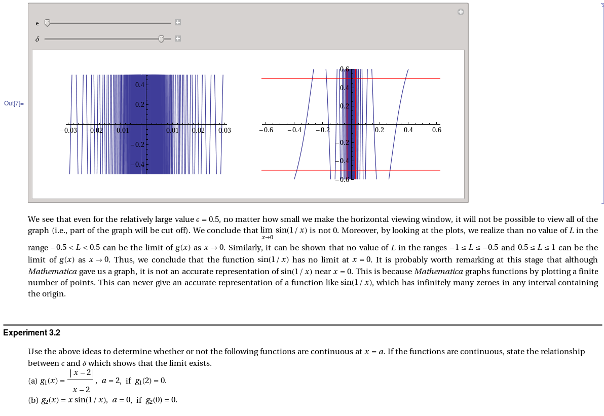 lab on limits