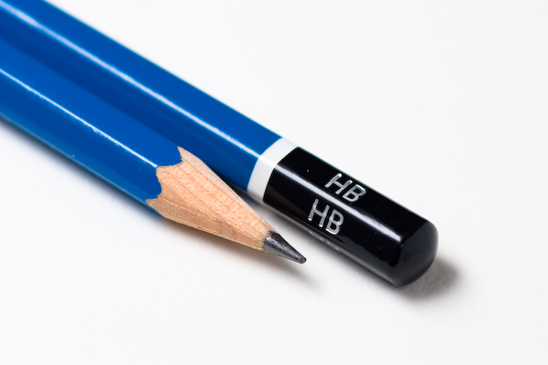 Two blue Pencils
