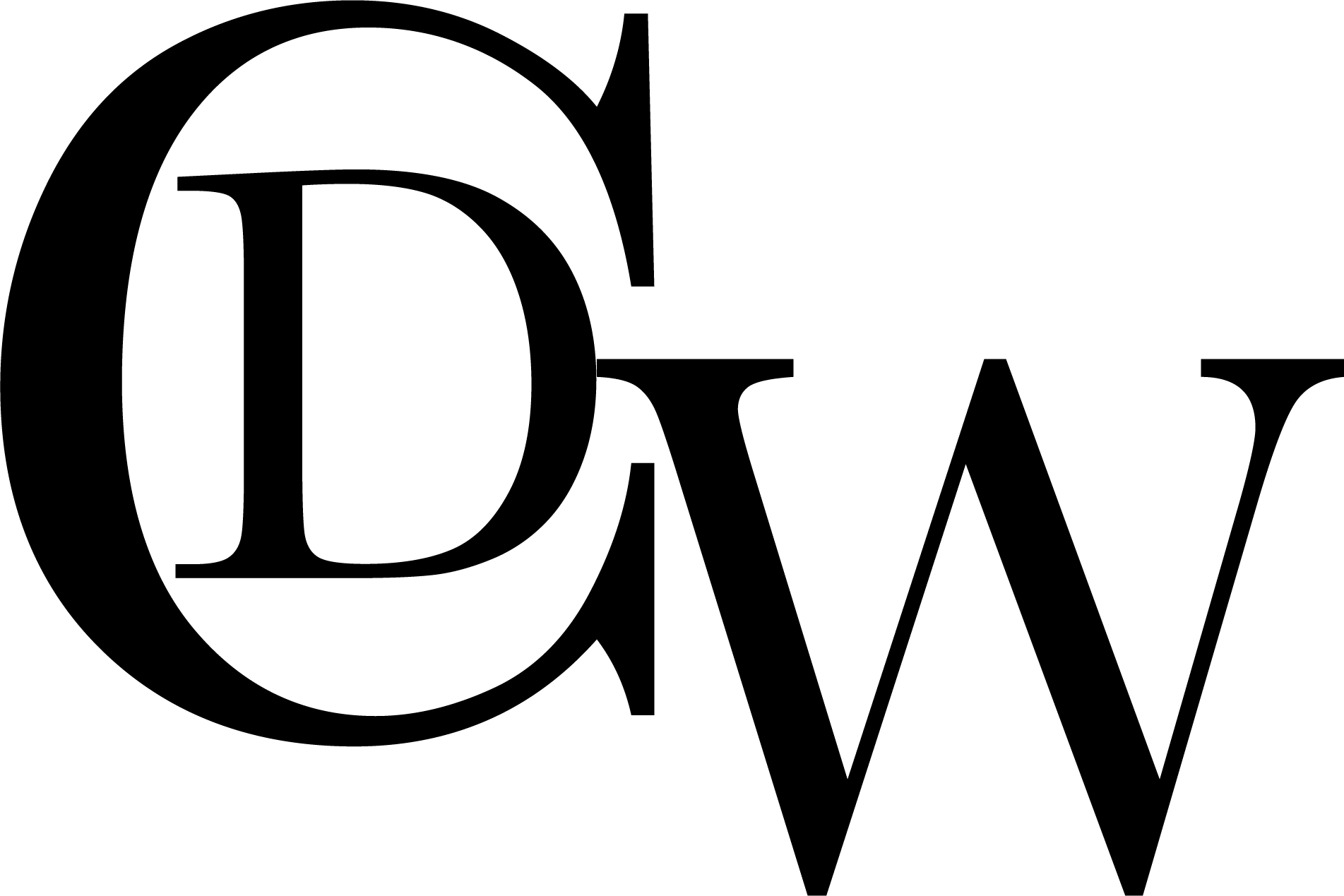 A cypher design using c d and w