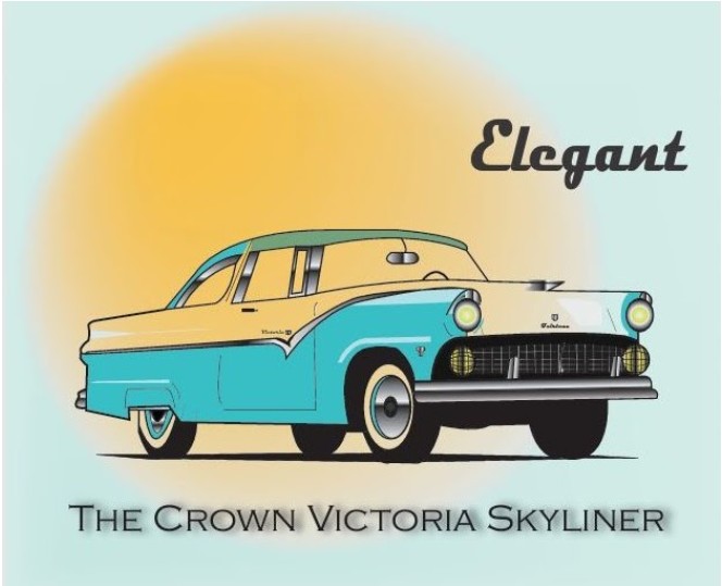 Crown Victoria Skyliner Artwork