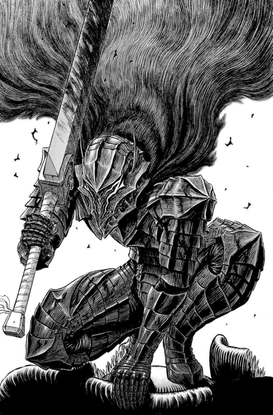 Manga panel from Berserk