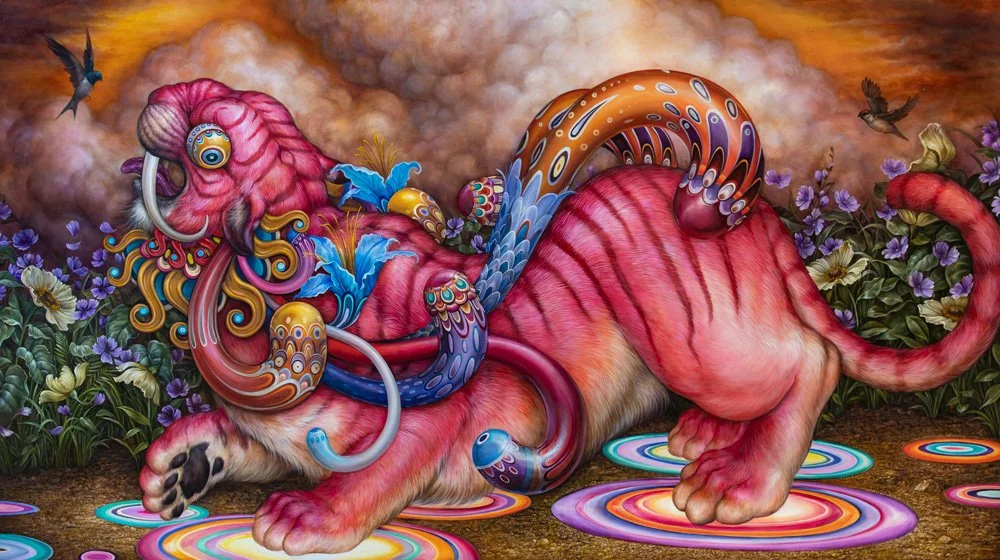 The Untamable Spirit and the Walking Tiger by Hannah Yata