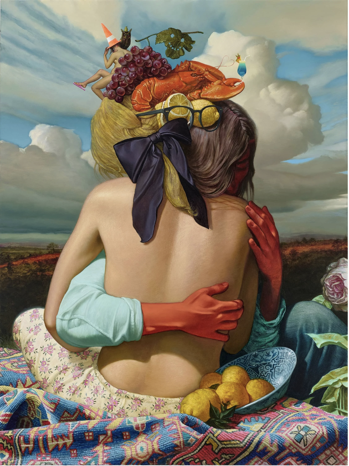 All Tied Up in Forget-Me Knots by Matthew Hansel