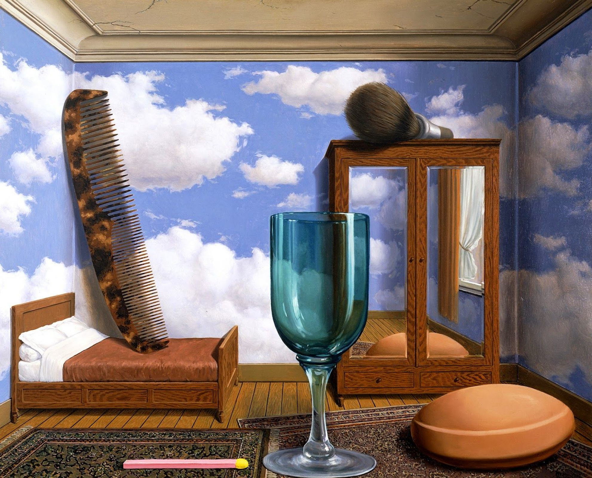 Personal Values by Rene Magritte