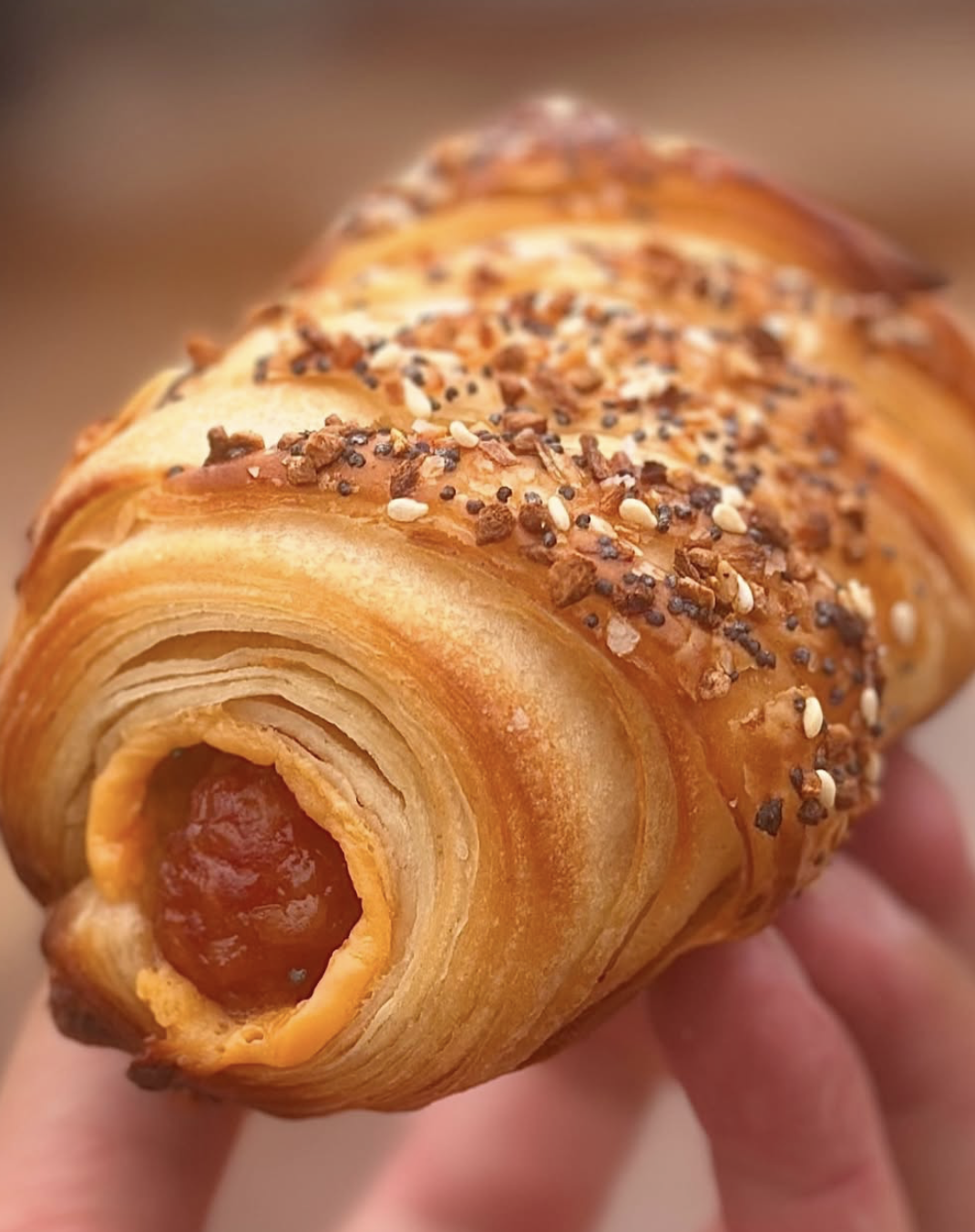 Assorted savory pastries from UBAE