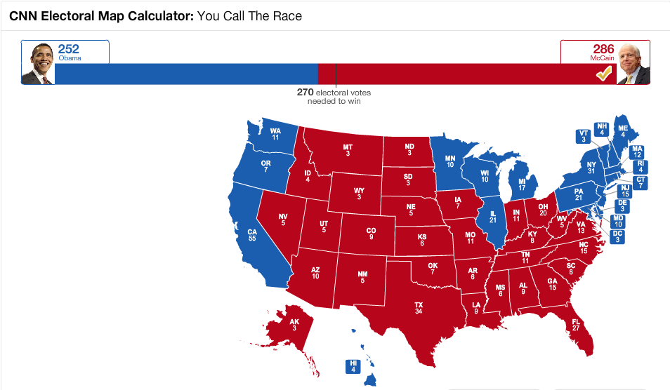 electoral vote 2008