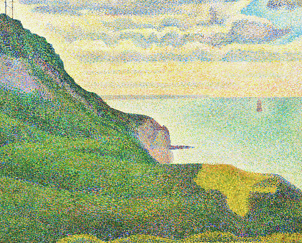 Seascape at Port en Bessin, Normandy