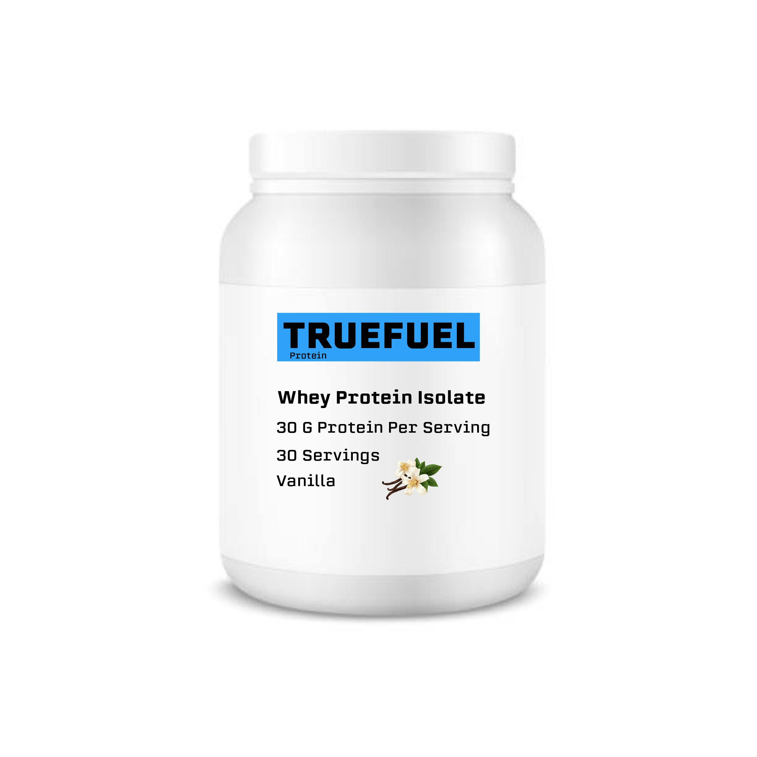 TRUEFUEL protein powder mockup