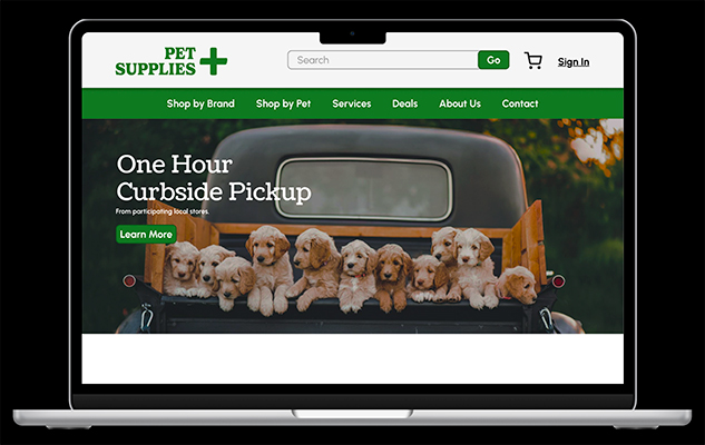 Pet Supplies Plus site