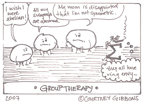 Group Therapy comic by Brown Sharpie