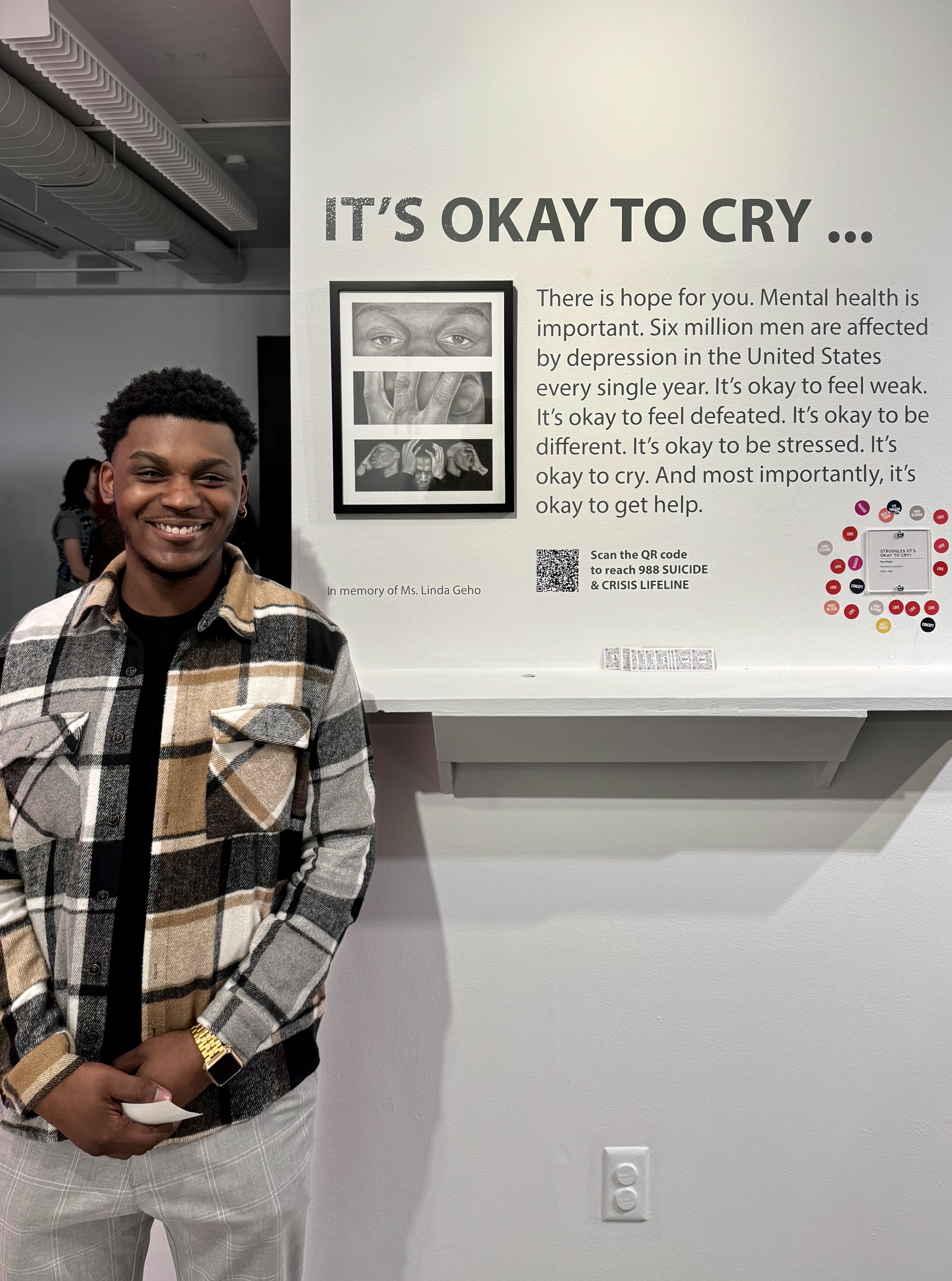 Gallery image titled 'It's Okay to Cry...'