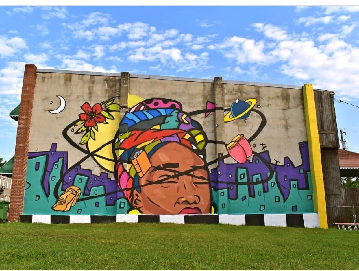 Megan mural