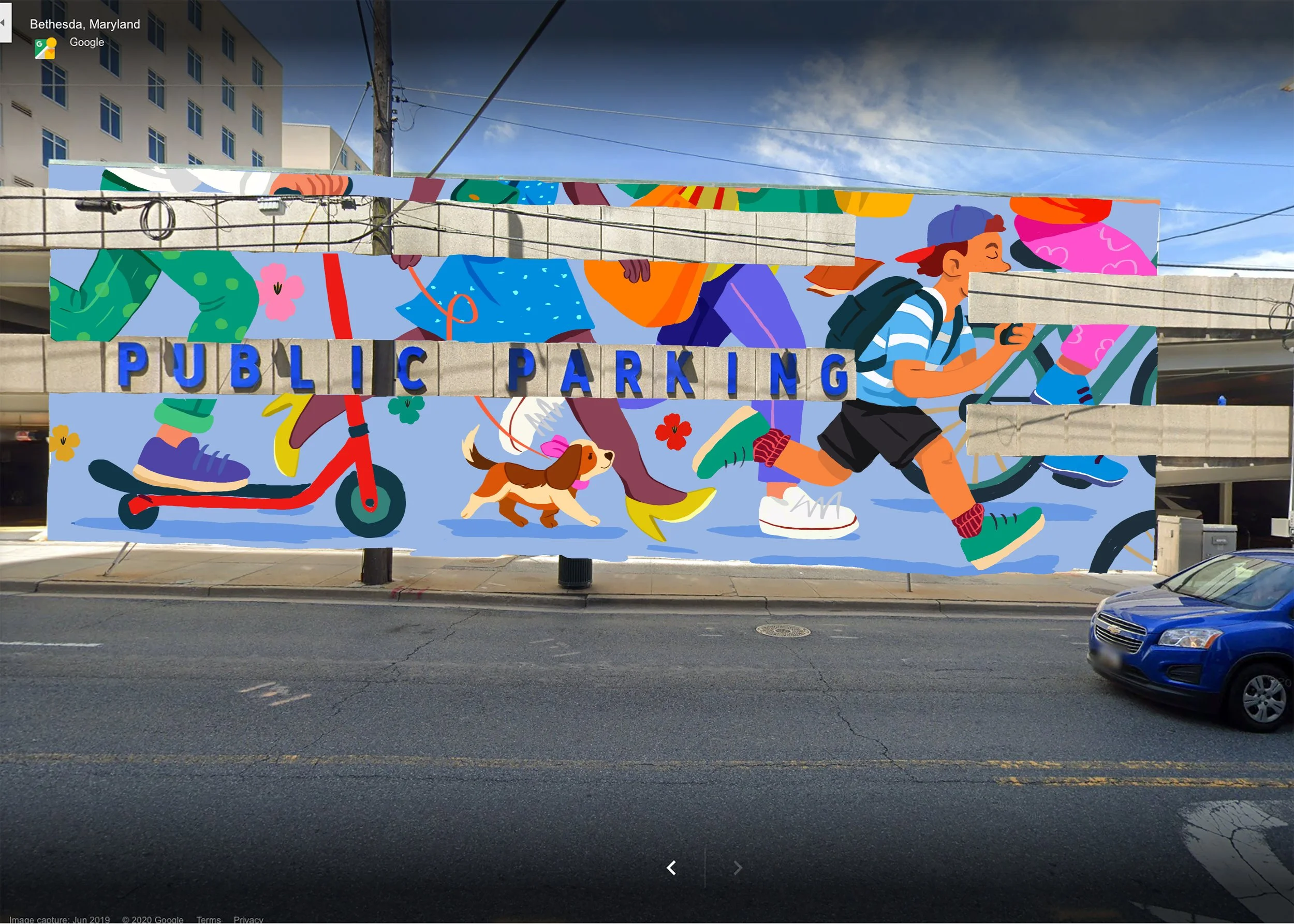 Megan mural
