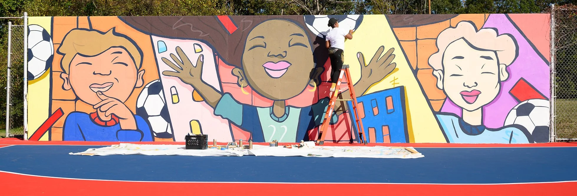 Megan mural