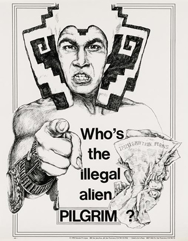 whos the illegal alien, pilgrim?