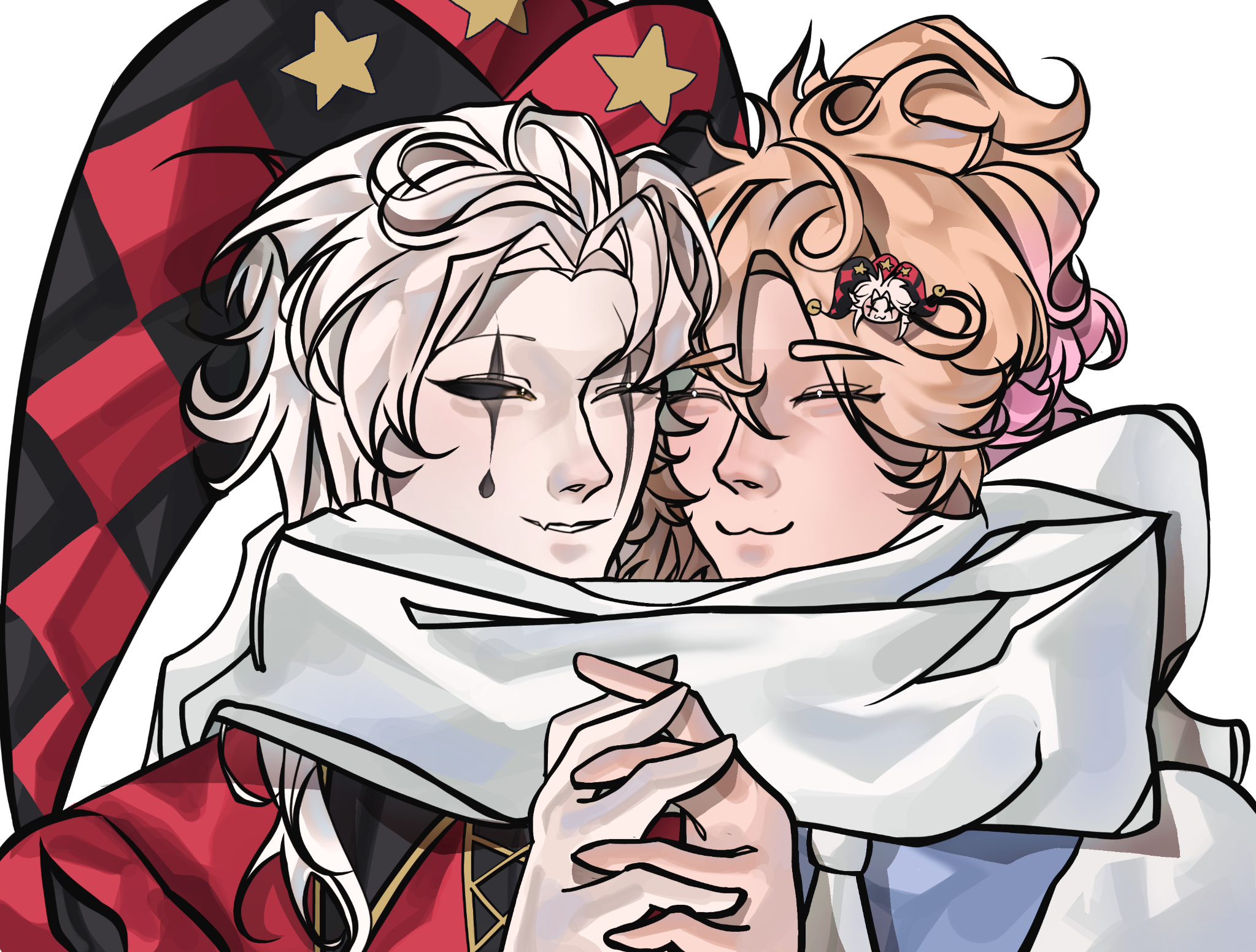 Illustration of two characters by RoyalKaoru