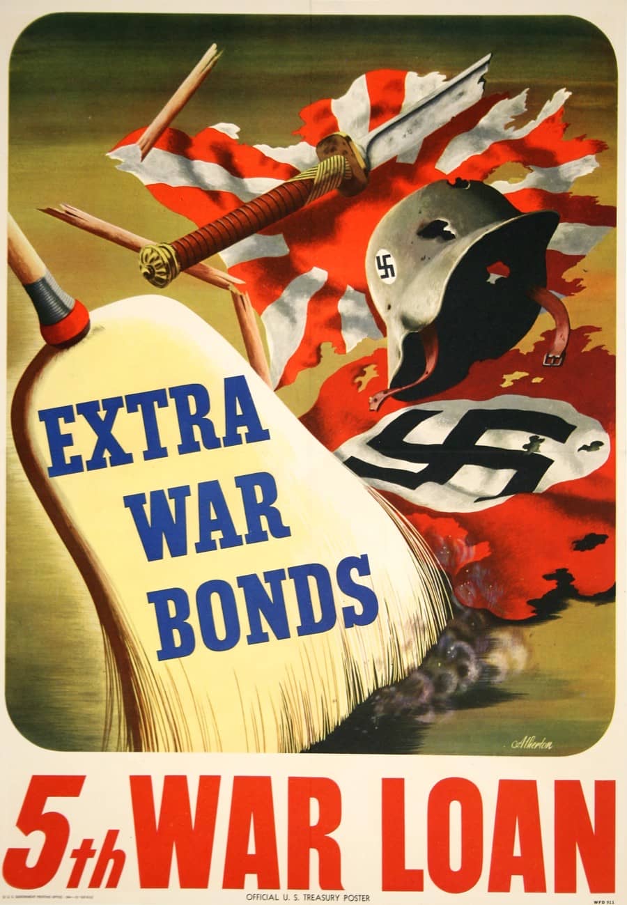 John Atherton (United States), 'Extra War Bonds' 1944.