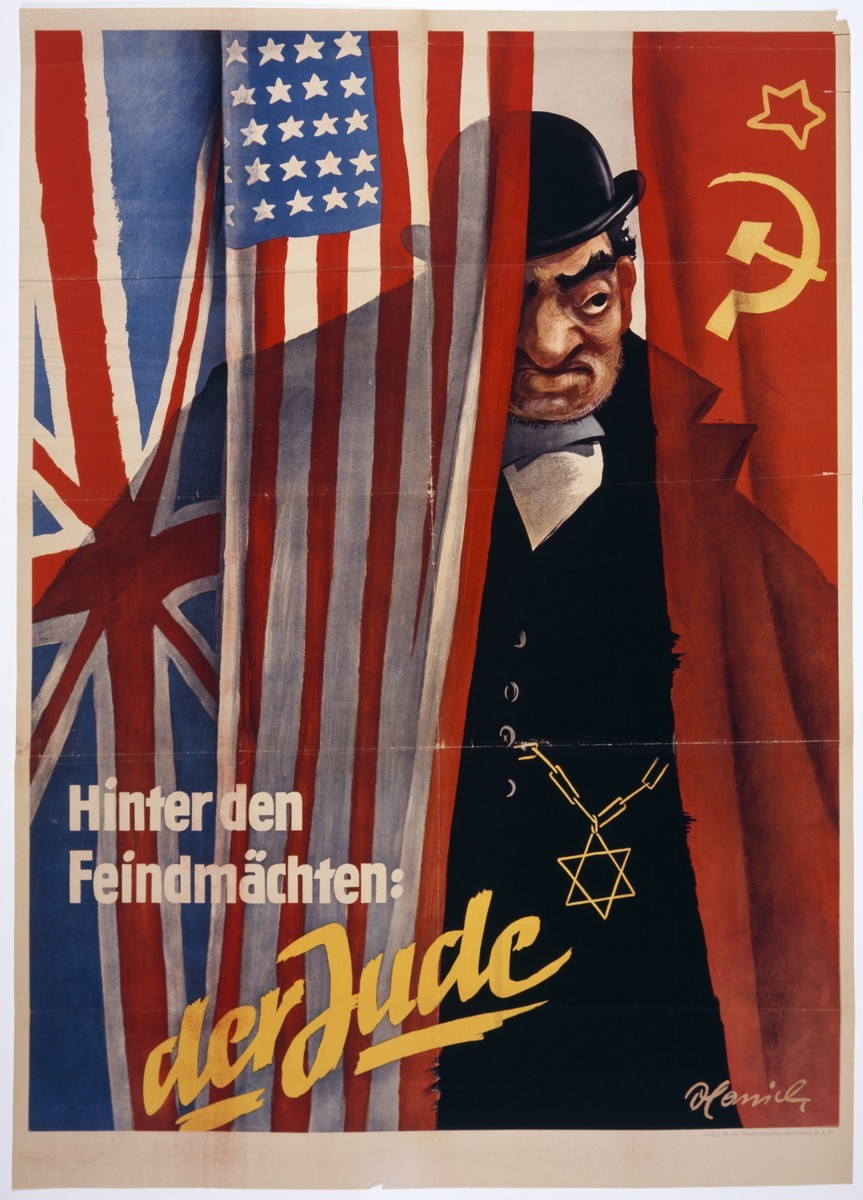 Unknown (China), 'Nazi Anti-Jewish Propaganda' 1942.