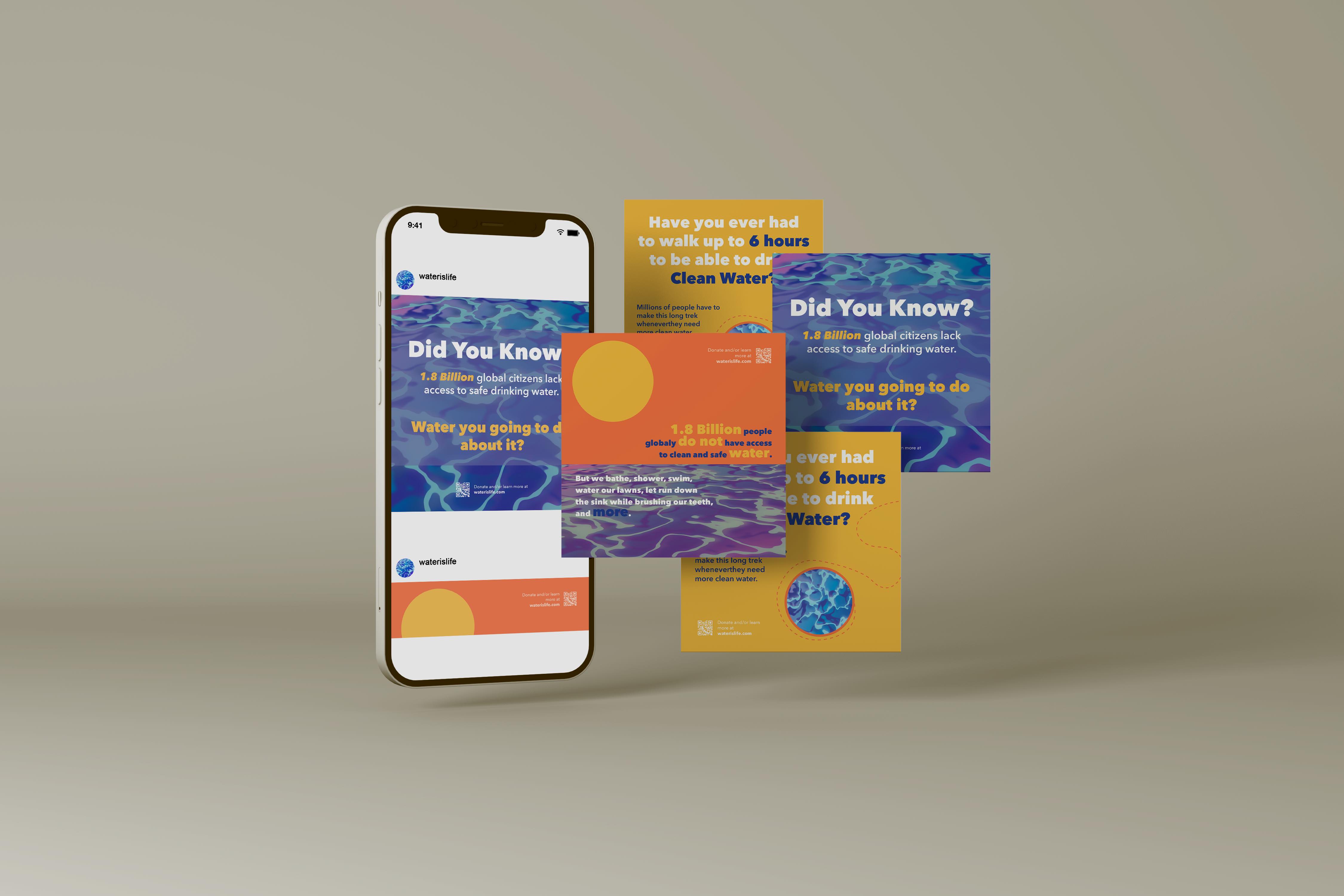 Water Poster/Button Campaign